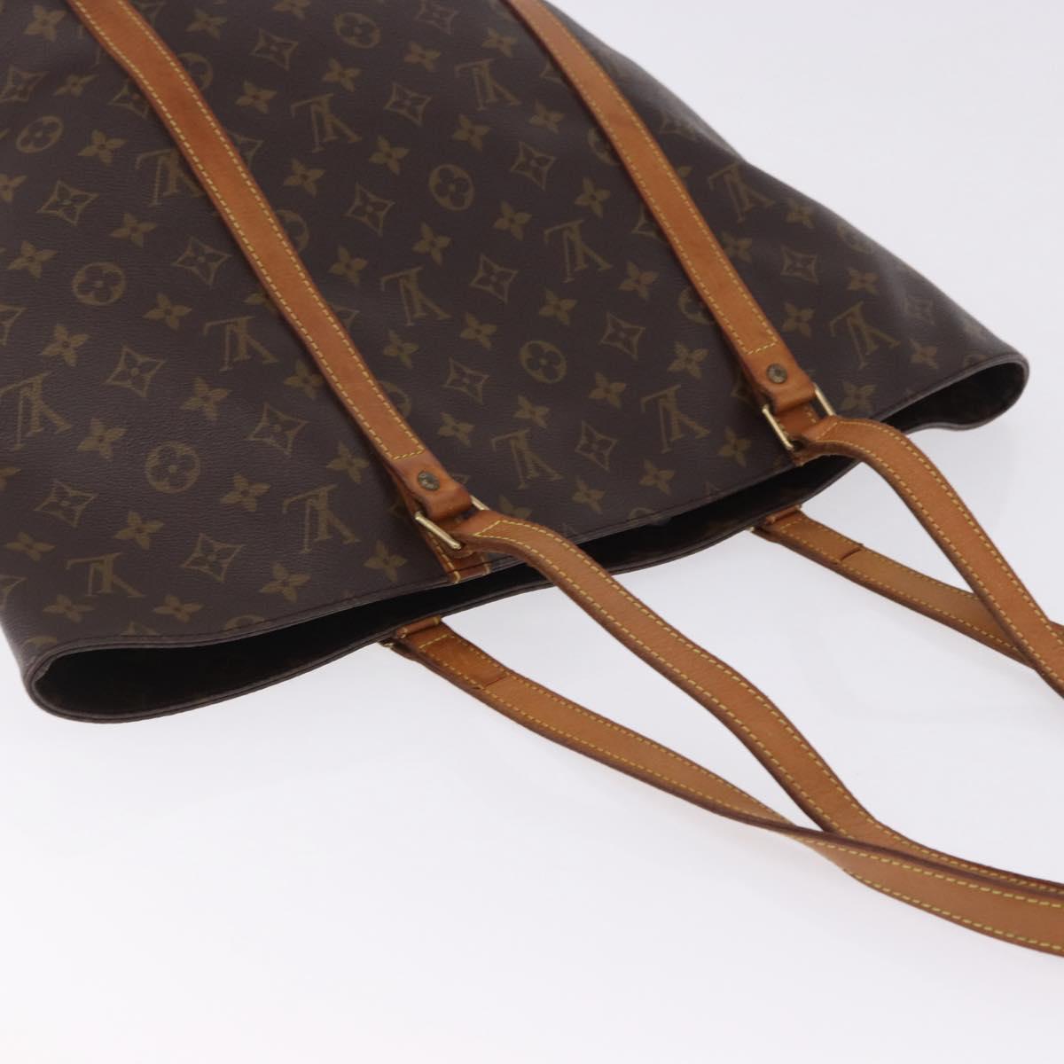 LOUIS VUITTON Monogram Sac Shopping GM Tote Bag M51110 LV Auth 199986