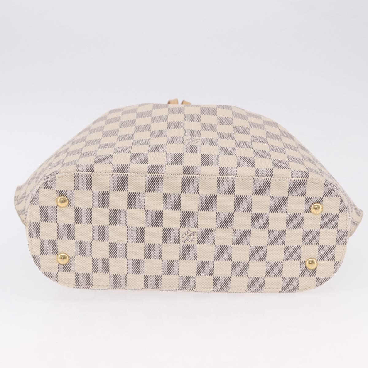 LOUIS VUITTON Damier Azur Giroratta Hand Bag N41579 LV Auth 199999SAM