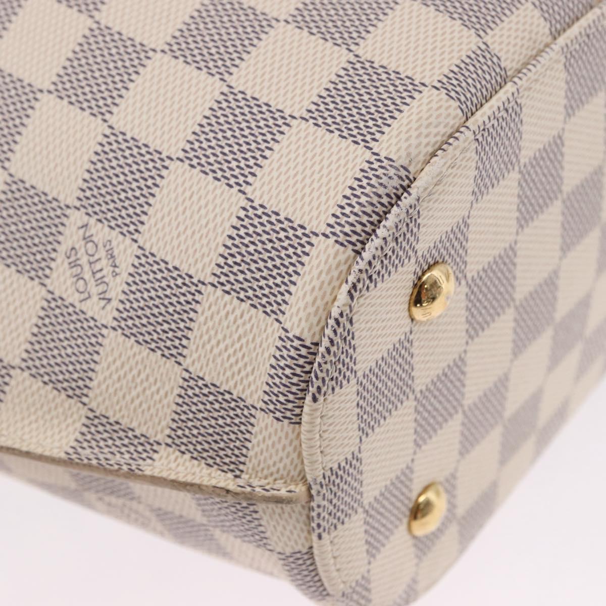 LOUIS VUITTON Damier Azur Giroratta Hand Bag N41579 LV Auth 199999SAM
