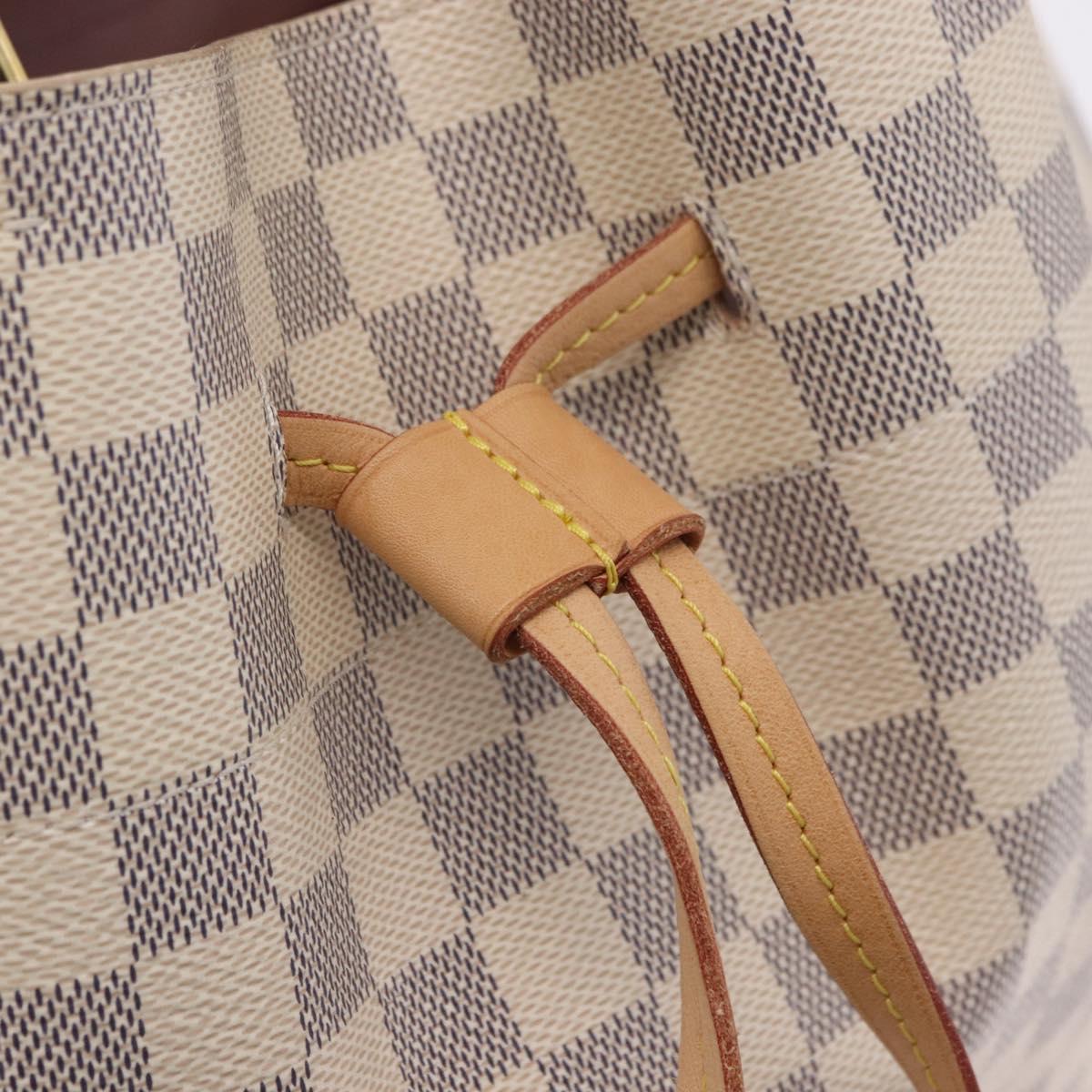 LOUIS VUITTON Damier Azur Giroratta Hand Bag N41579 LV Auth 199999SAM