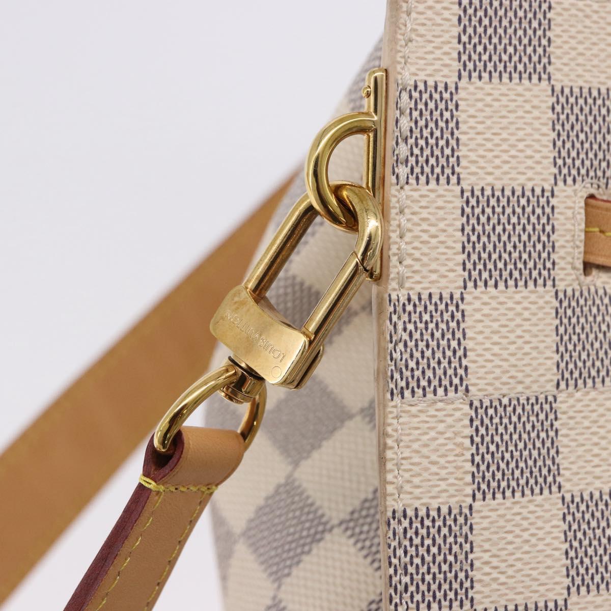 LOUIS VUITTON Damier Azur Giroratta Hand Bag N41579 LV Auth 199999SAM