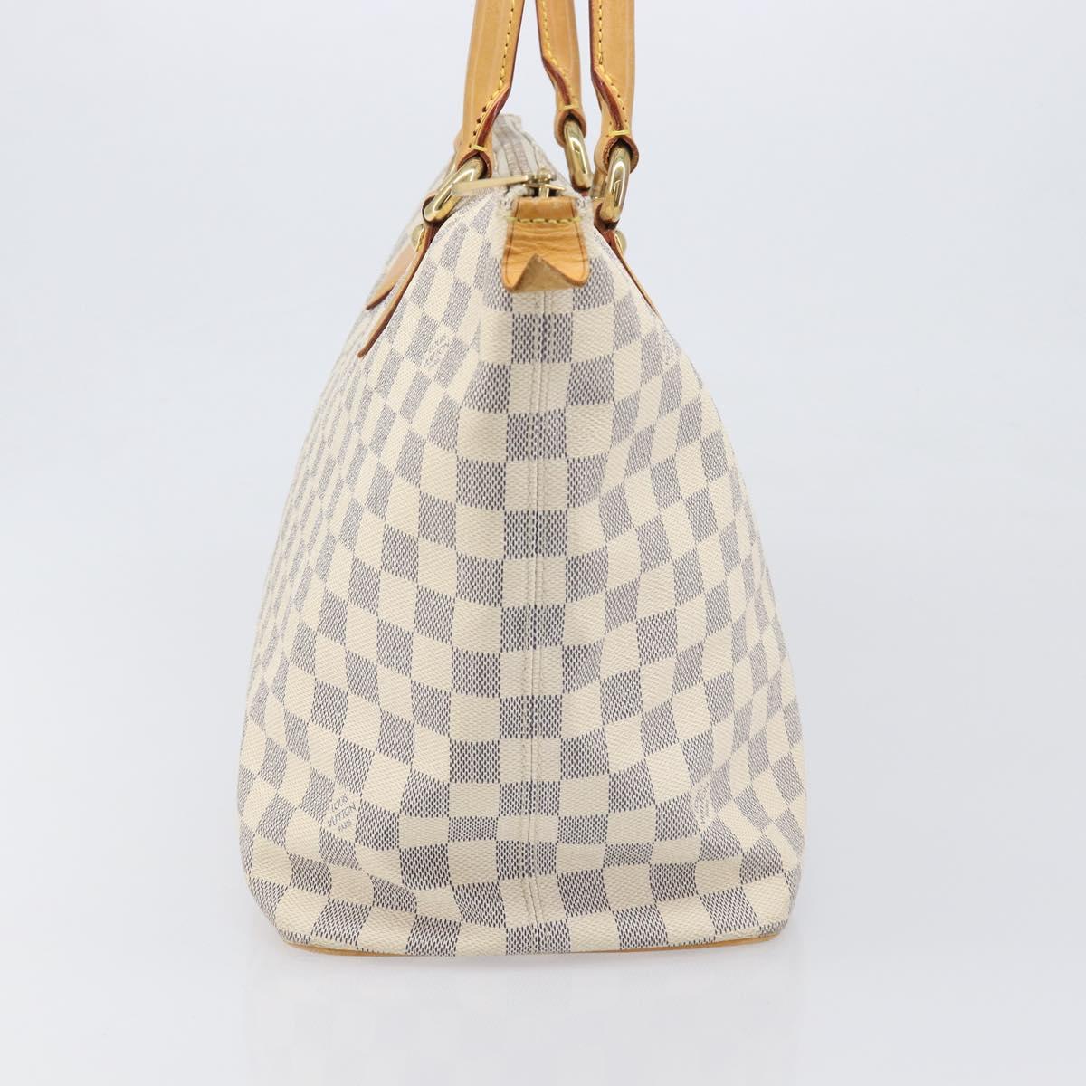 LOUIS VUITTON Damier Azur Saleya MM Tote Bag N51185 LV Auth 200000A