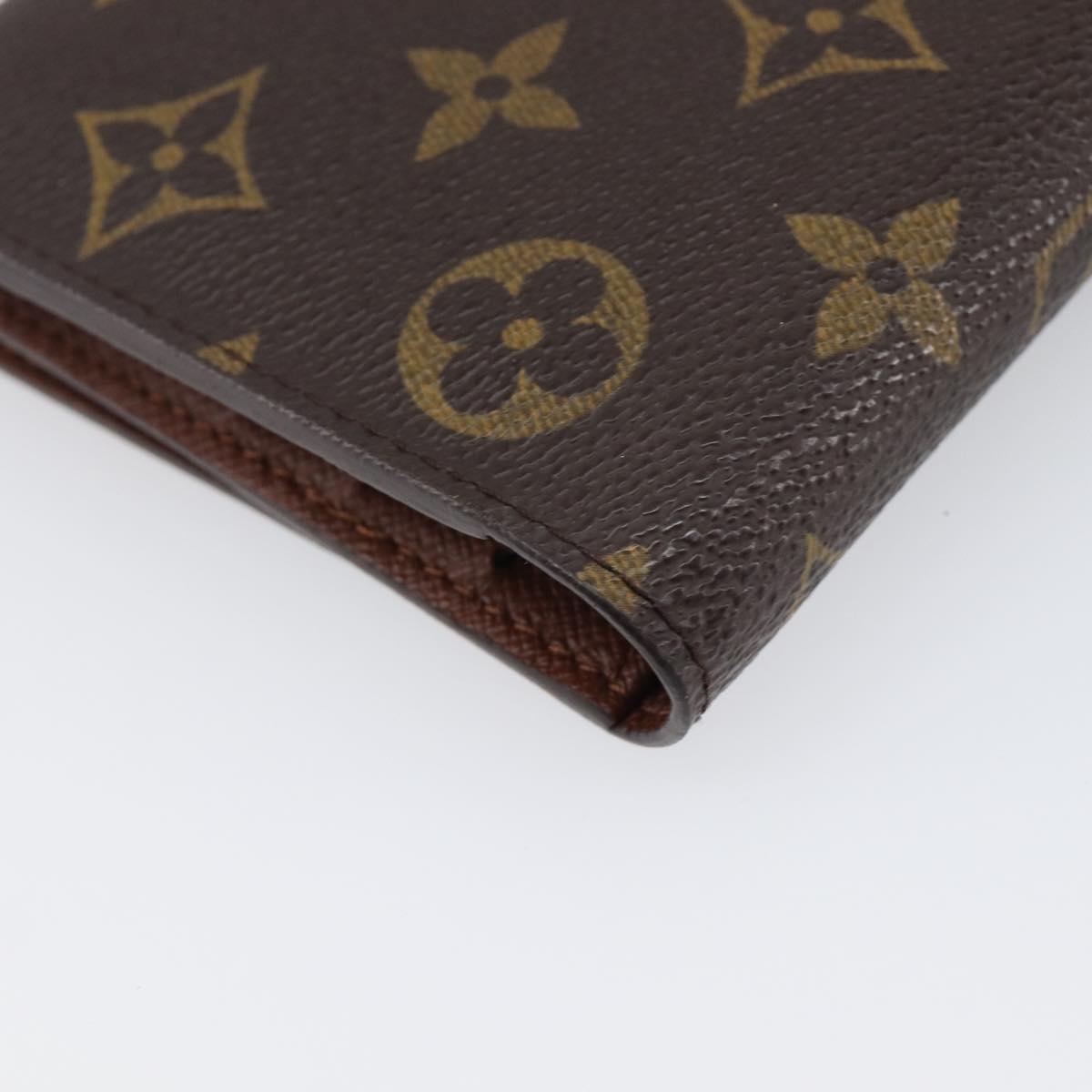 LOUIS VUITTON Monogram Portefeuille International Wallet M61217 LV Auth 200002A