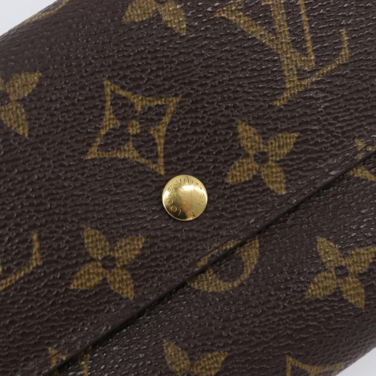 LOUIS VUITTON Monogram Portefeuille International Wallet M61217 LV Auth 200002A