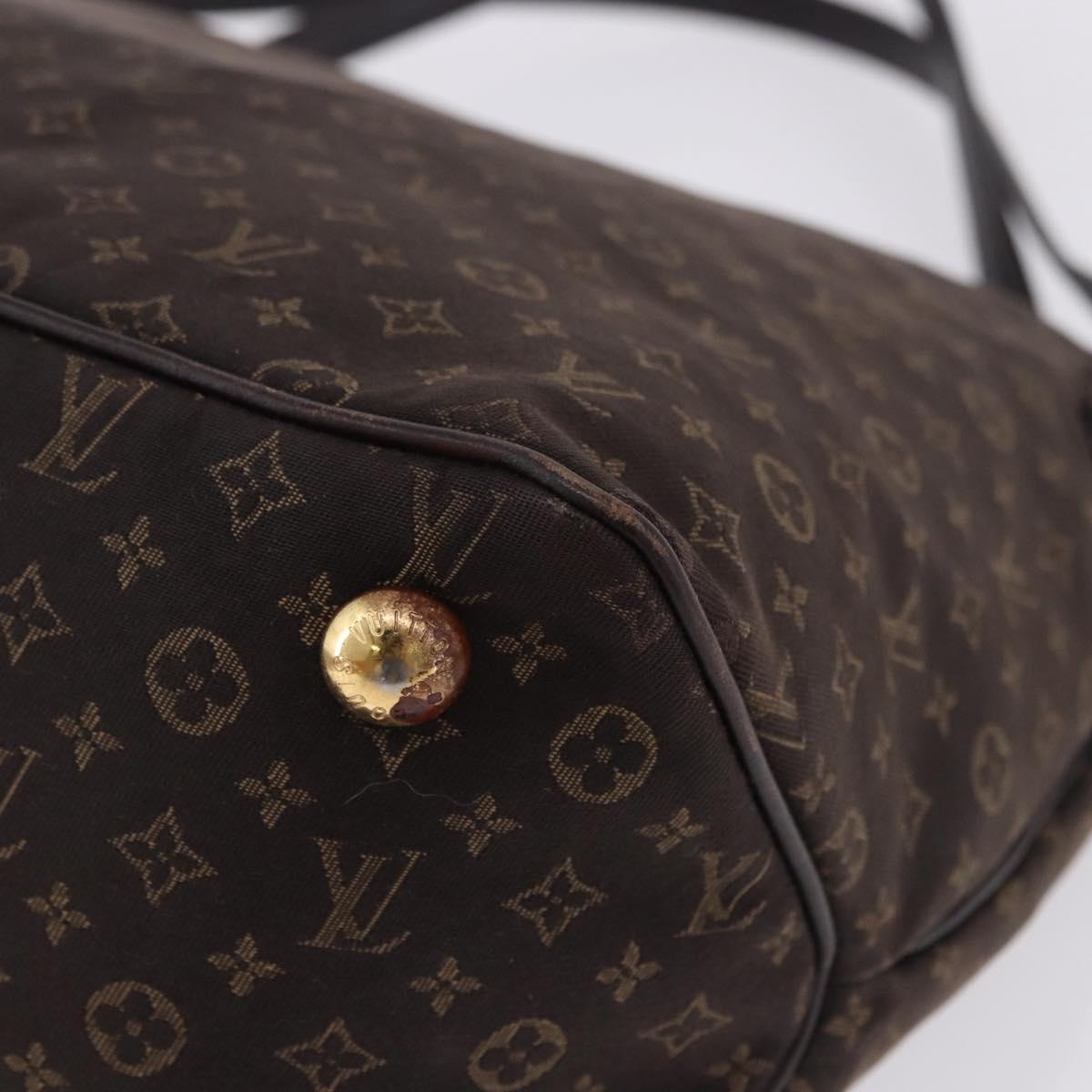 LOUIS VUITTON Monogram Idylle Ballad PM Bag Dark Brown M40573 LV Auth 200011A