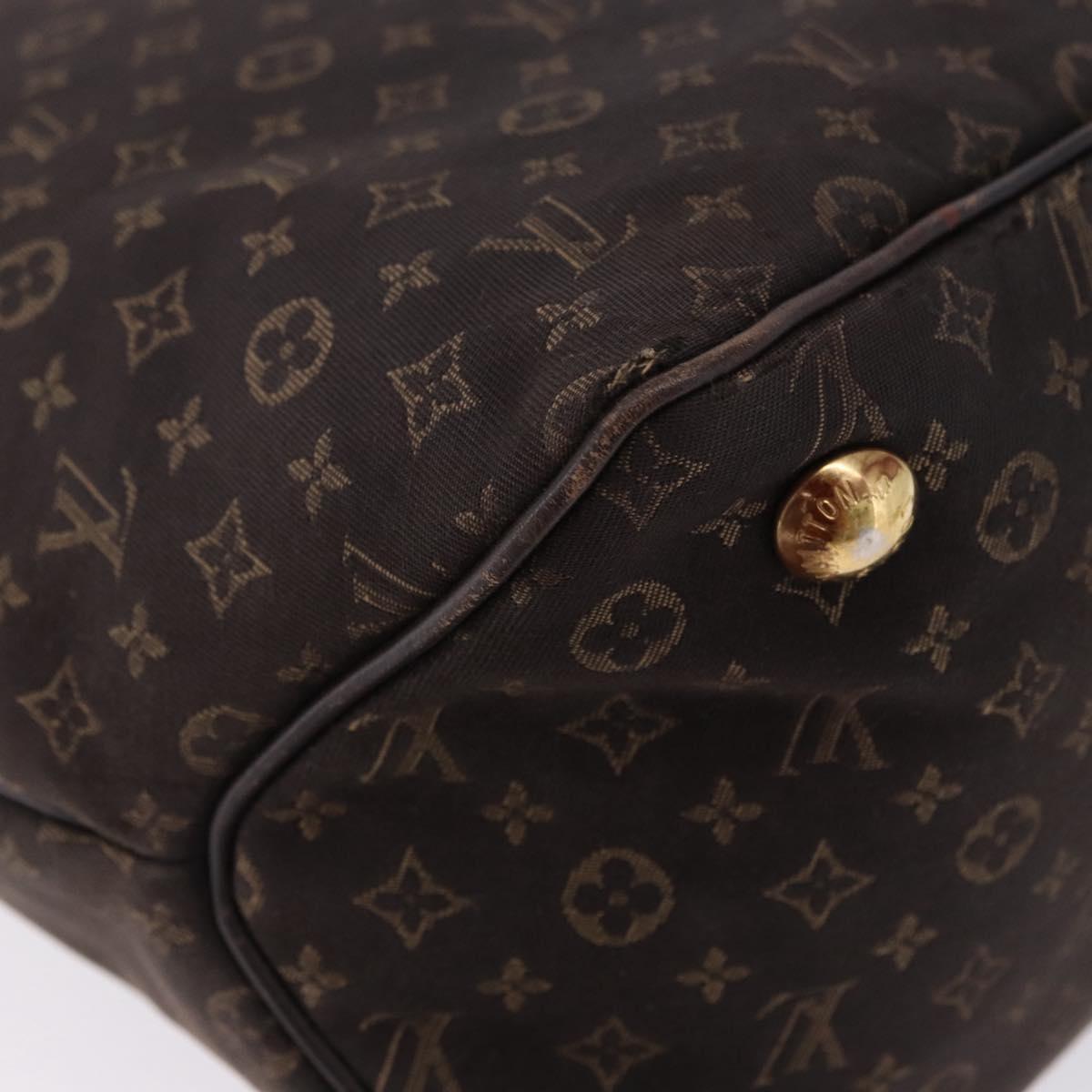 LOUIS VUITTON Monogram Idylle Ballad PM Bag Dark Brown M40573 LV Auth 200011A