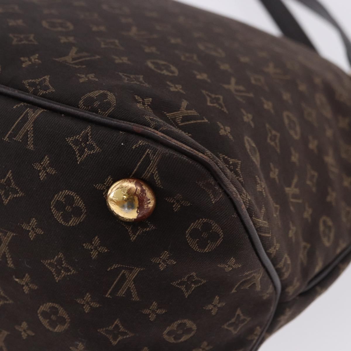 LOUIS VUITTON Monogram Idylle Ballad PM Bag Dark Brown M40573 LV Auth 200011A