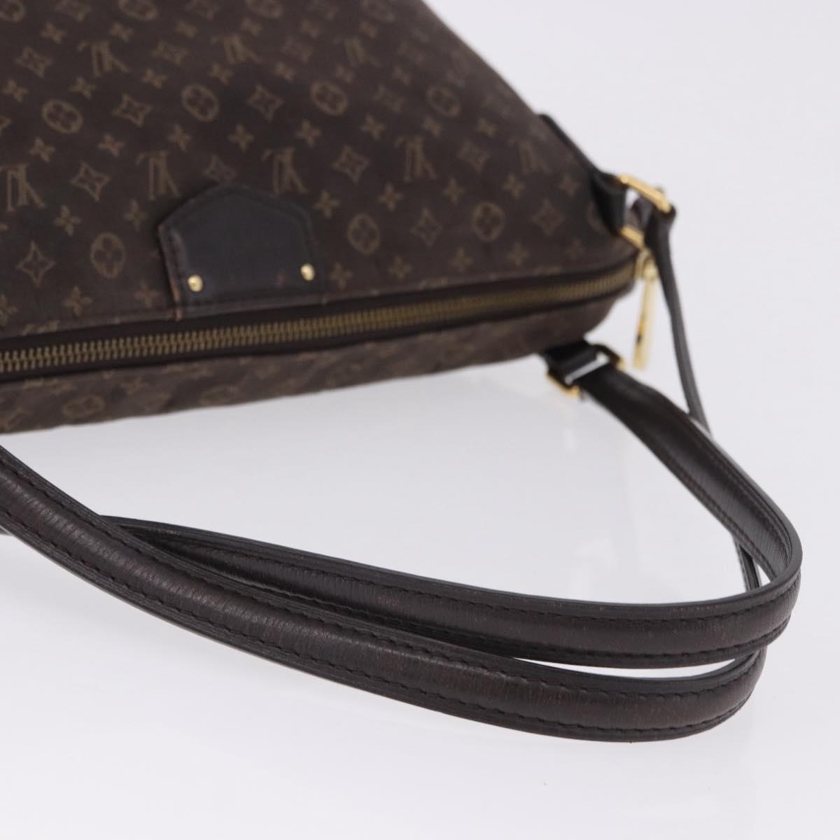 LOUIS VUITTON Monogram Idylle Ballad PM Bag Dark Brown M40573 LV Auth 200011A