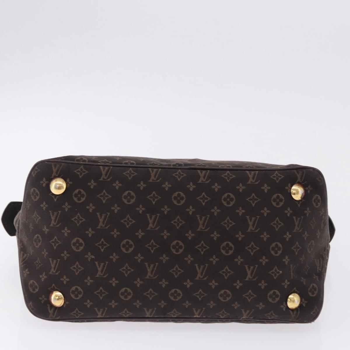 LOUIS VUITTON Monogram Idylle Ballad PM Bag Dark Brown M40573 LV Auth 200011A