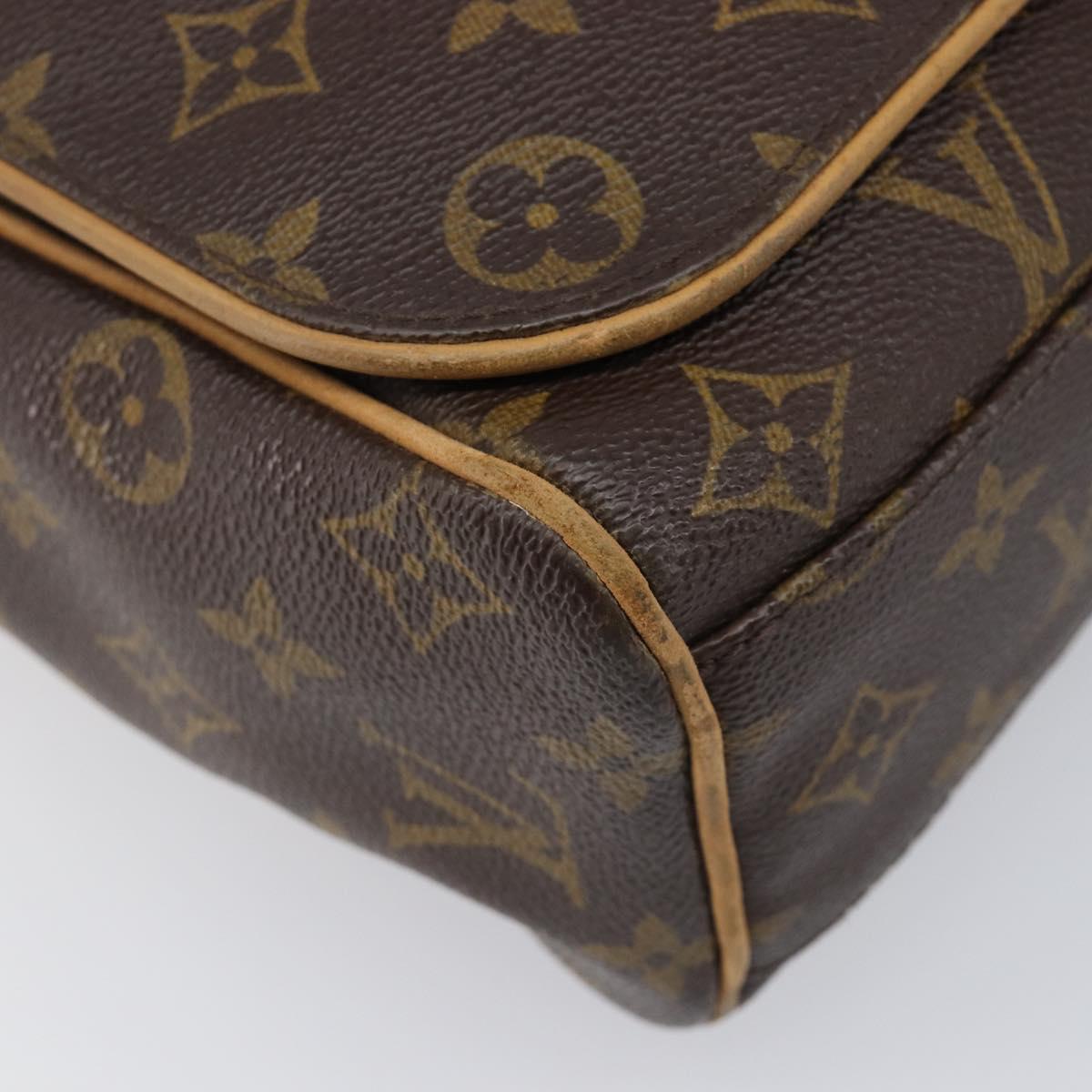 LOUIS VUITTON Monogram Abbesses Shoulder Bag M45257 LV Auth 200014