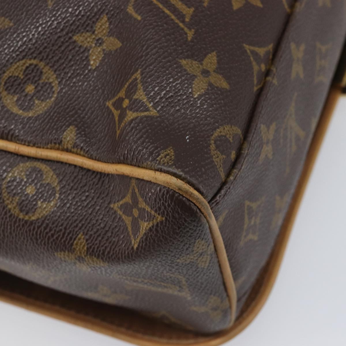 LOUIS VUITTON Monogram Abbesses Shoulder Bag M45257 LV Auth 200014