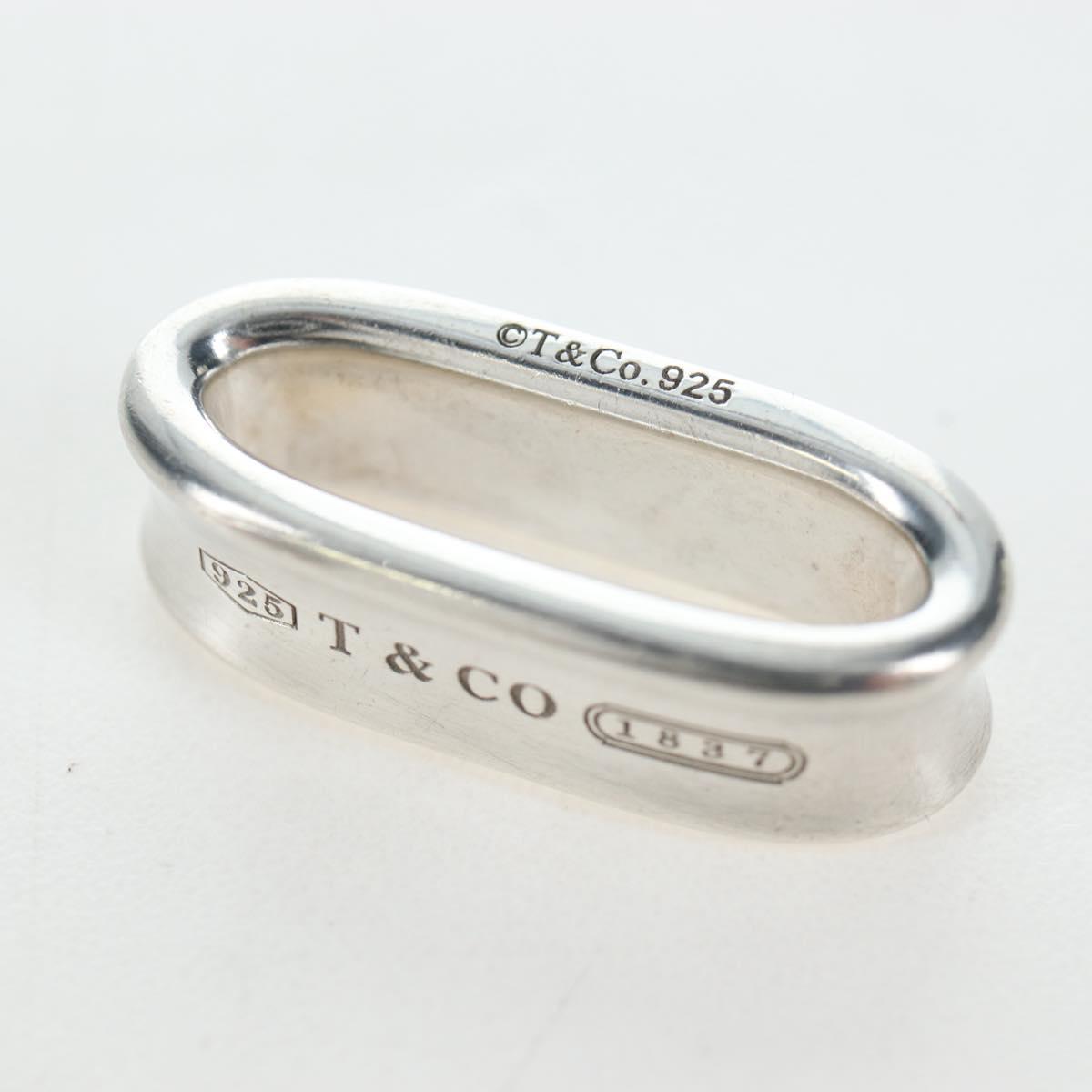 TIFFANY&Co. Scarf Ring1837 Ag925 Silver Auth 200034V