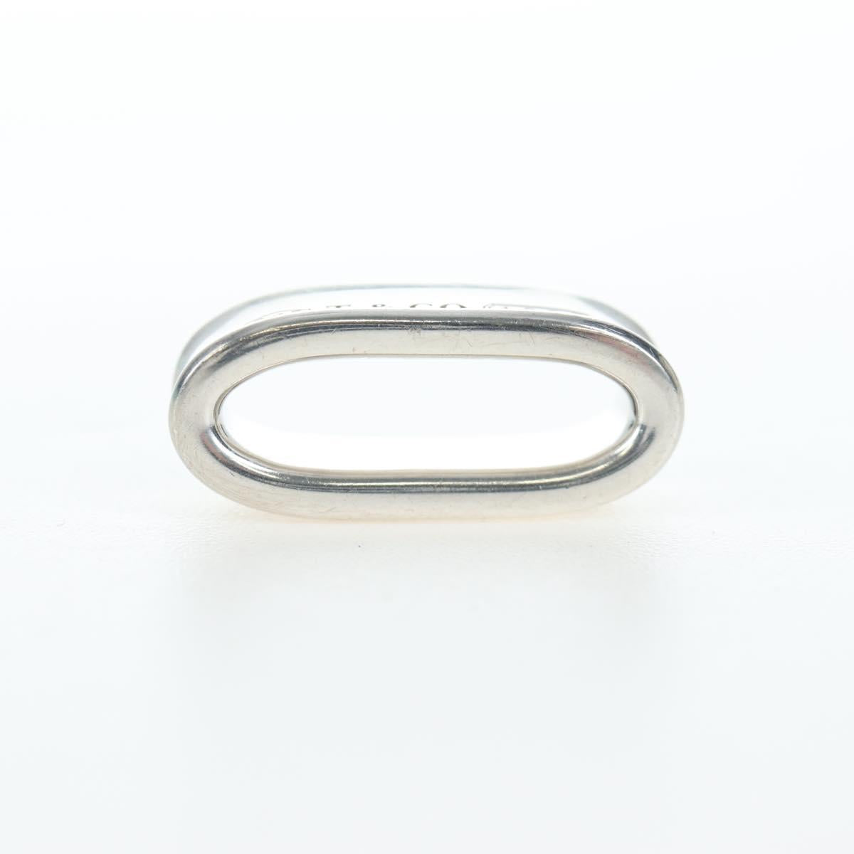 TIFFANY&Co. Scarf Ring1837 Ag925 Silver Auth 200034V