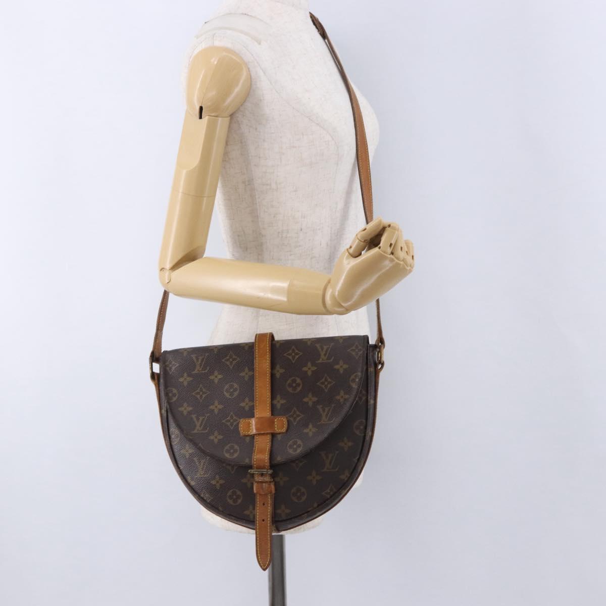LOUIS VUITTON Monogram Chantilly GM Shoulder Bag M51232 LV Auth 200071