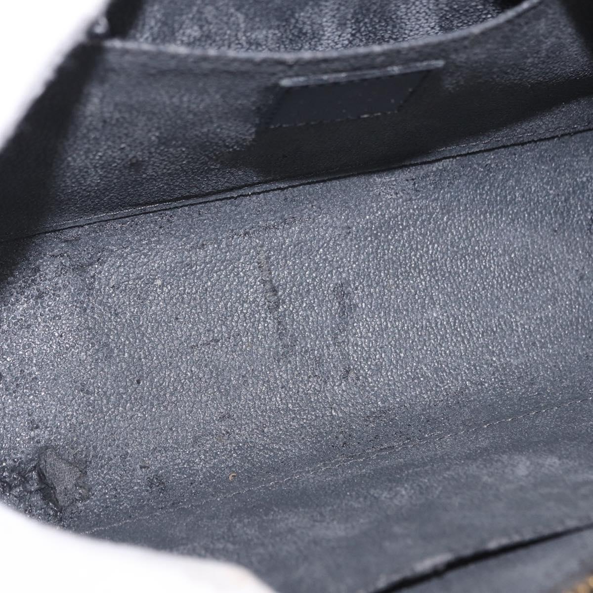LOUIS VUITTON Epi Dauphine GM Cosmetic Pouch Black M48432 LV Auth 200075