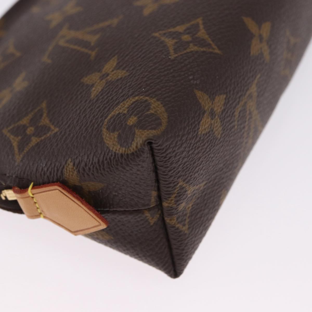 LOUIS VUITTON Monogram Pochette Cosmetic PM Pouch M43998 LV Auth 200076
