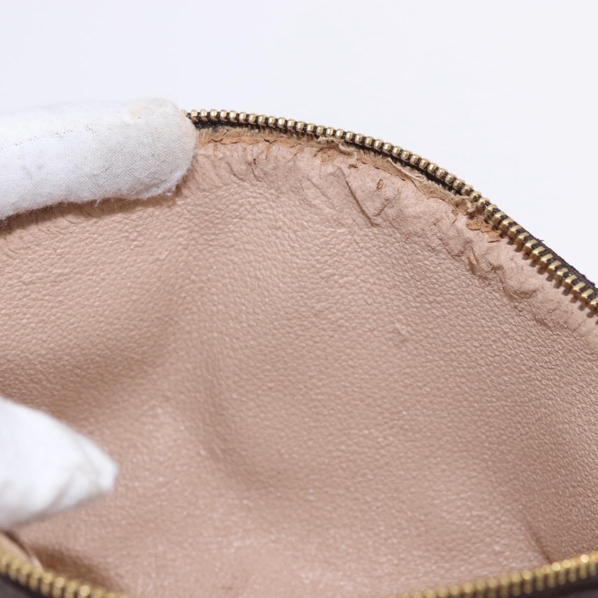LOUIS VUITTON Monogram Pochette Cosmetic PM Pouch M43998 LV Auth 200076