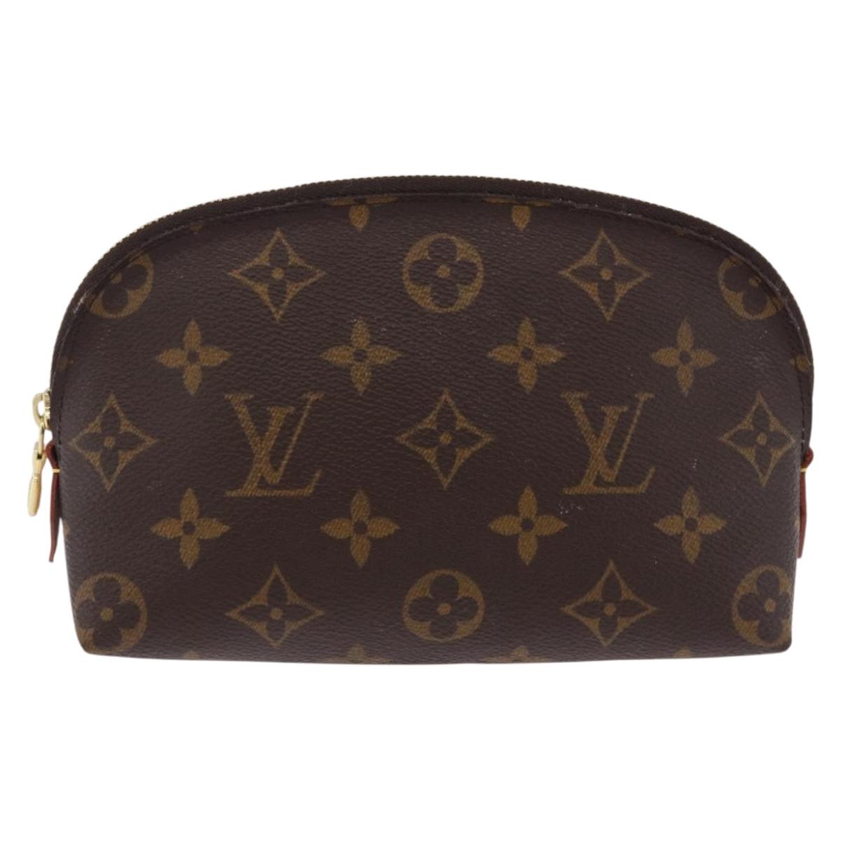 LOUIS VUITTON Monogram Pochette Cosmetic PM Pouch M43998 LV Auth 200076