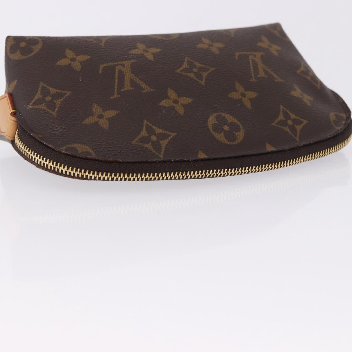 LOUIS VUITTON Monogram Pochette Cosmetic PM Pouch M43998 LV Auth 200076