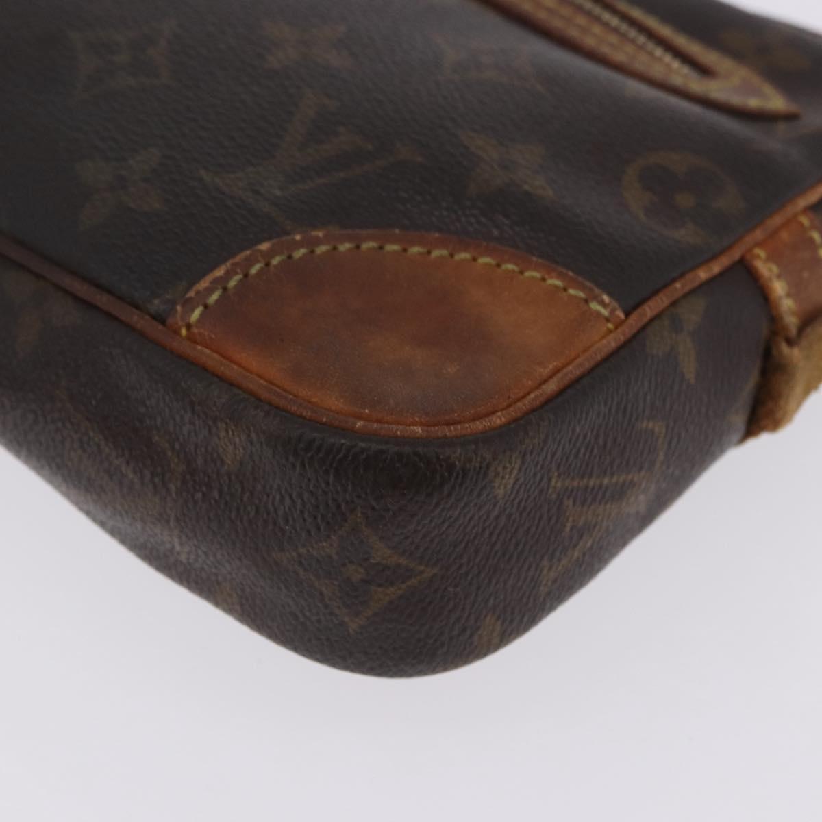 LOUIS VUITTON Monogram Marly Dragonne GM Clutch Bag M51825 LV Auth 200077
