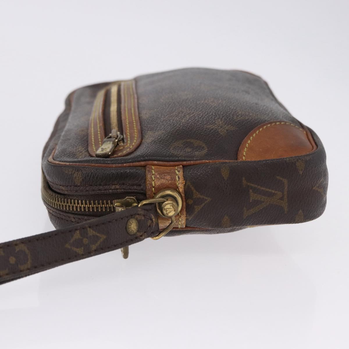 LOUIS VUITTON Monogram Marly Dragonne GM Clutch Bag M51825 LV Auth 200077