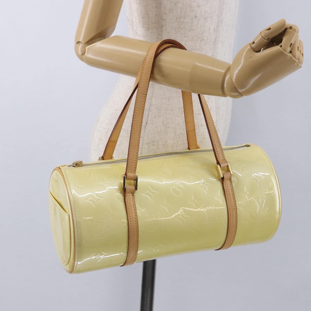 LOUIS VUITTON Monogram Vernis Bedford Hand Bag Perle M91006 LV Auth 200085V