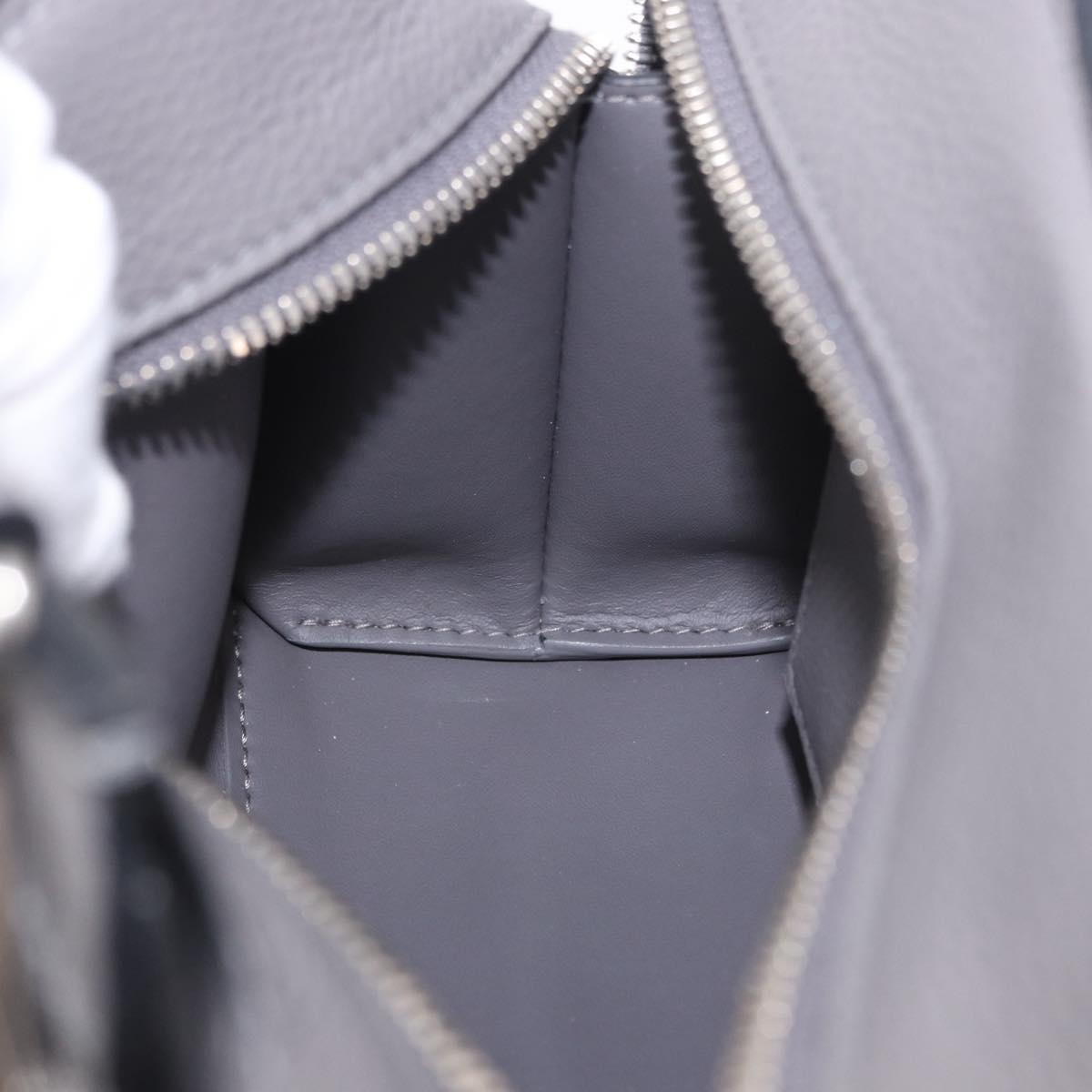 BALENCIAGA Neo Classic City Mini Bag Leather 2way Gray 638524 Auth 200088SAM