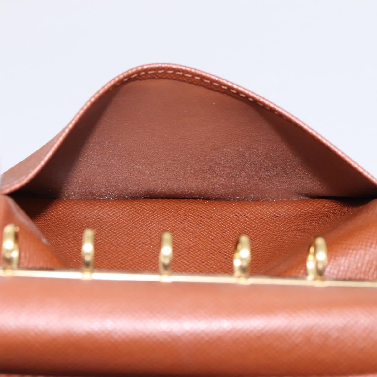 LOUIS VUITTON Monogram Agenda PM Day Planner Cover R20005 LV Auth 200095