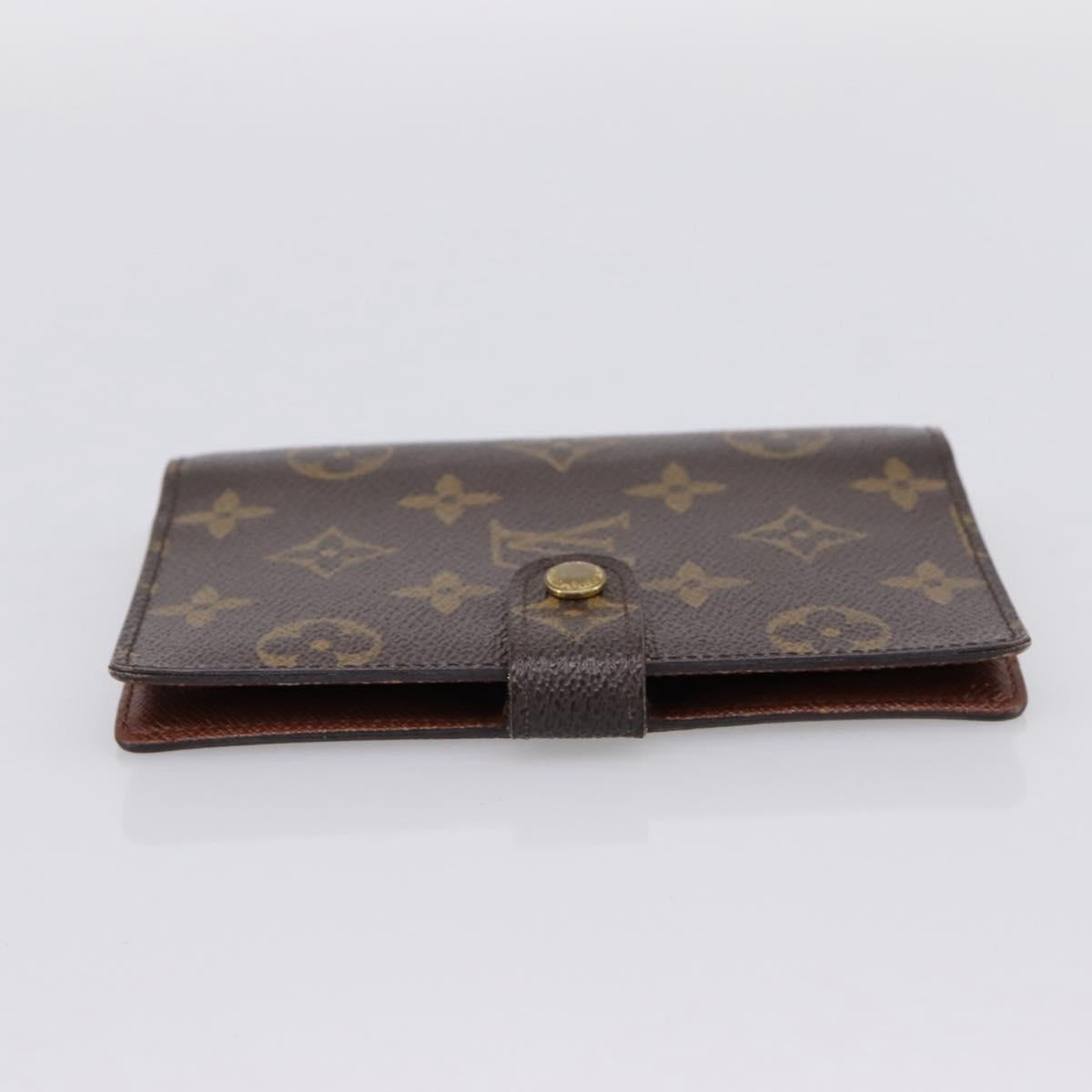 LOUIS VUITTON Monogram Agenda PM Day Planner Cover R20005 LV Auth 200095