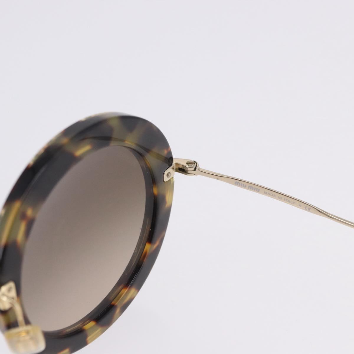 Miu Miu Sunglasses plastic Brown Auth 200100M
