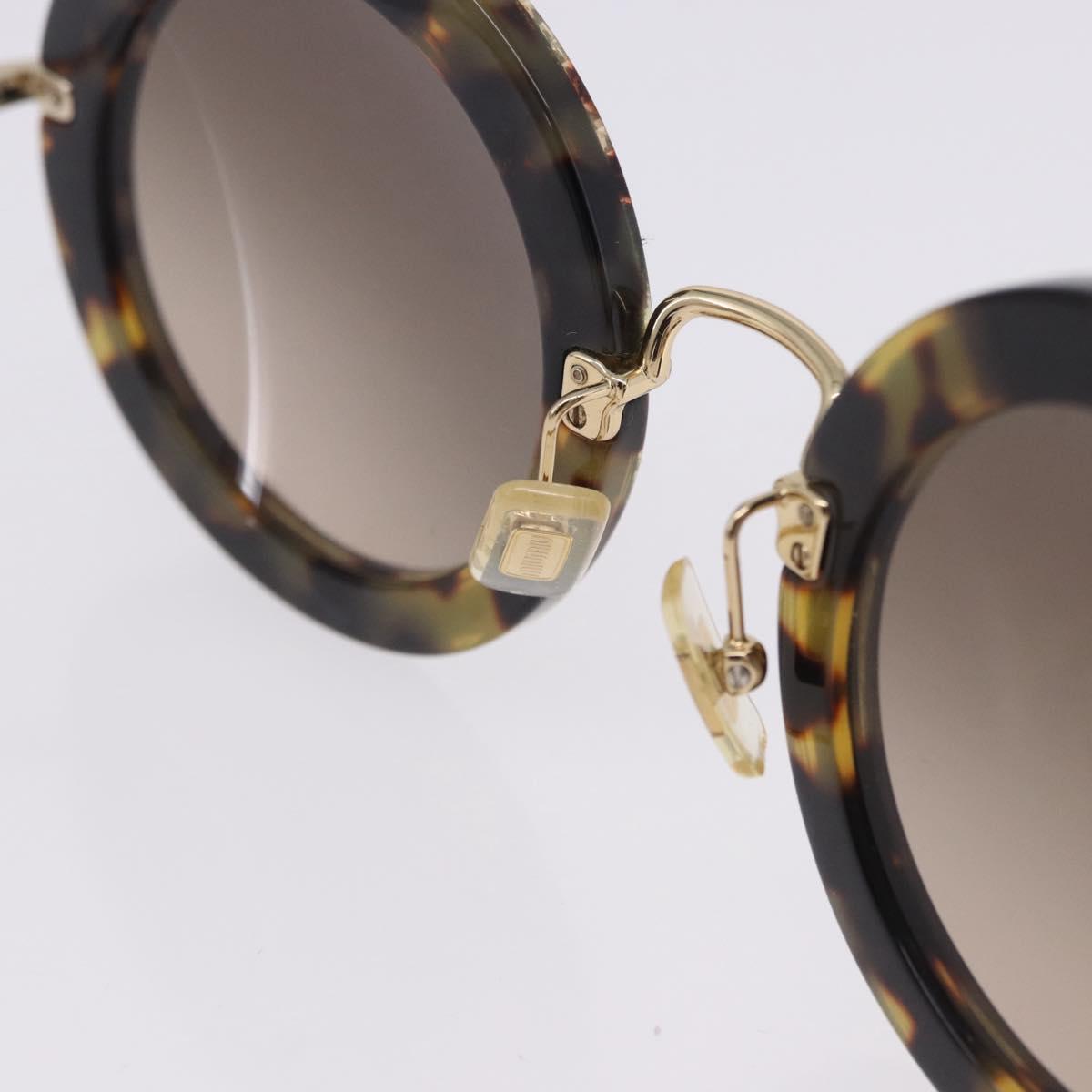 Miu Miu Sunglasses plastic Brown Auth 200100M