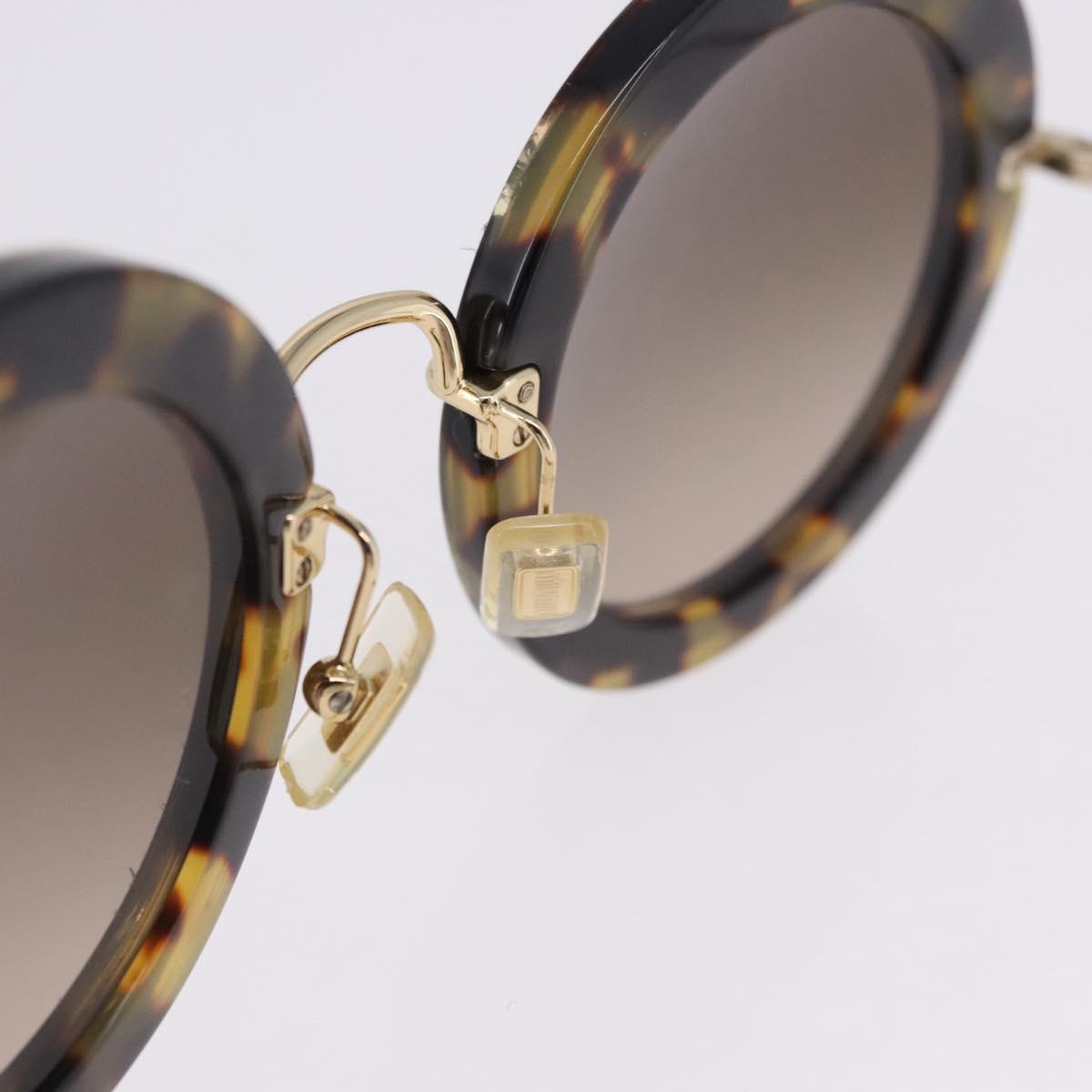 Miu Miu Sunglasses plastic Brown Auth 200100M