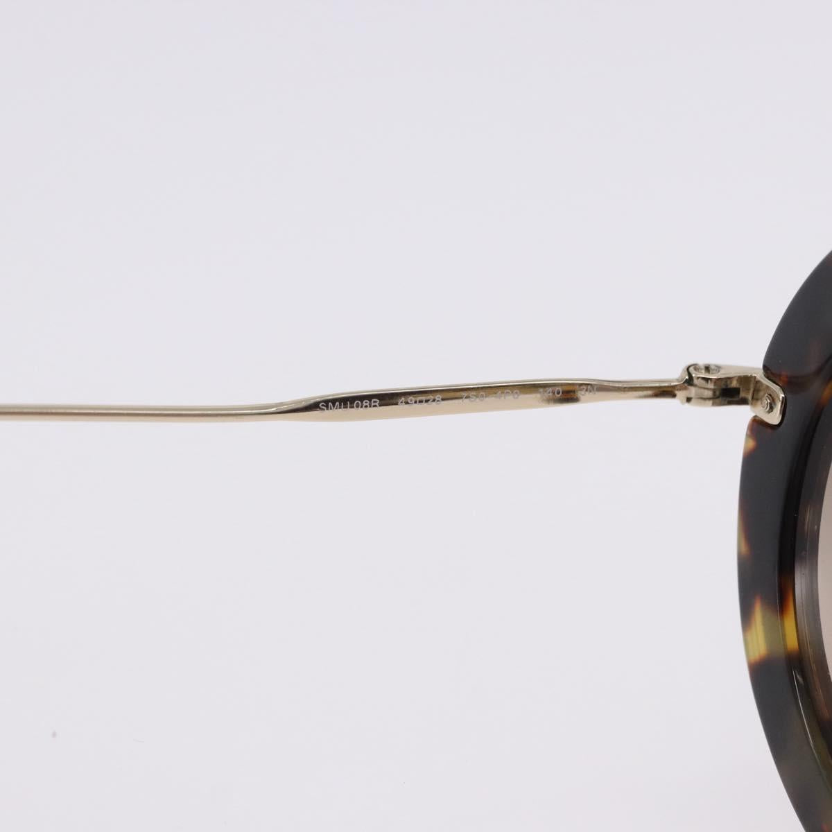 Miu Miu Sunglasses plastic Brown Auth 200100M