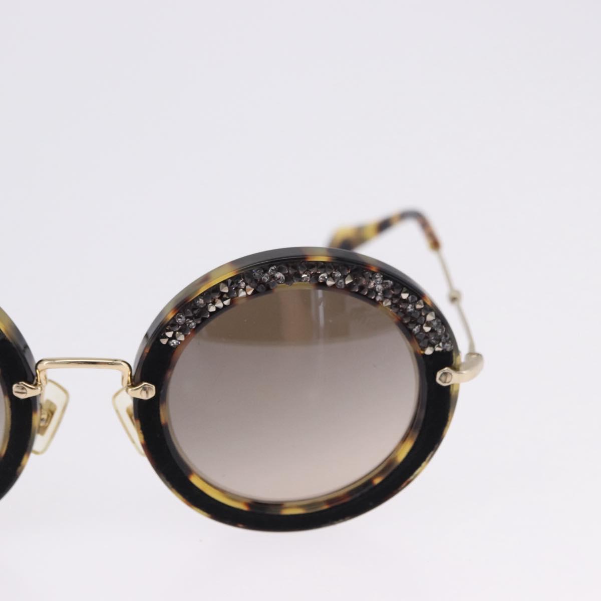 Miu Miu Sunglasses plastic Brown Auth 200100M