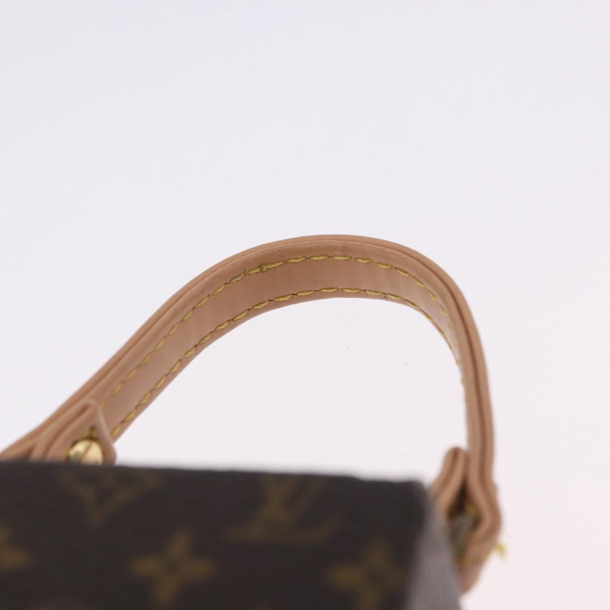 LOUIS VUITTON Monogram Jewelry Case Jewelry Box LV Auth 200102