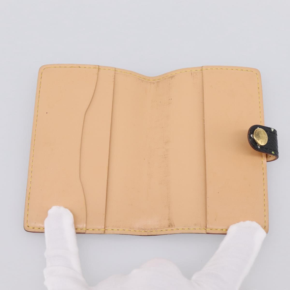 LOUIS VUITTON Multicolor Carnet de Val Mini Agenda Cover M92652 LV Auth 200105
