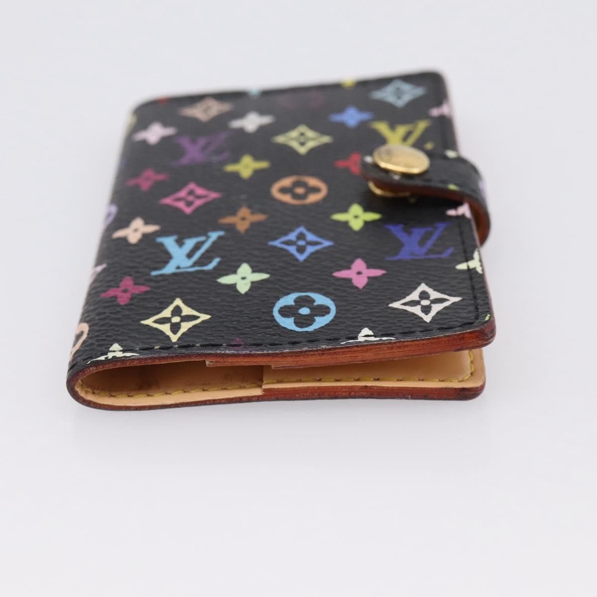 LOUIS VUITTON Multicolor Carnet de Val Mini Agenda Cover M92652 LV Auth 200105