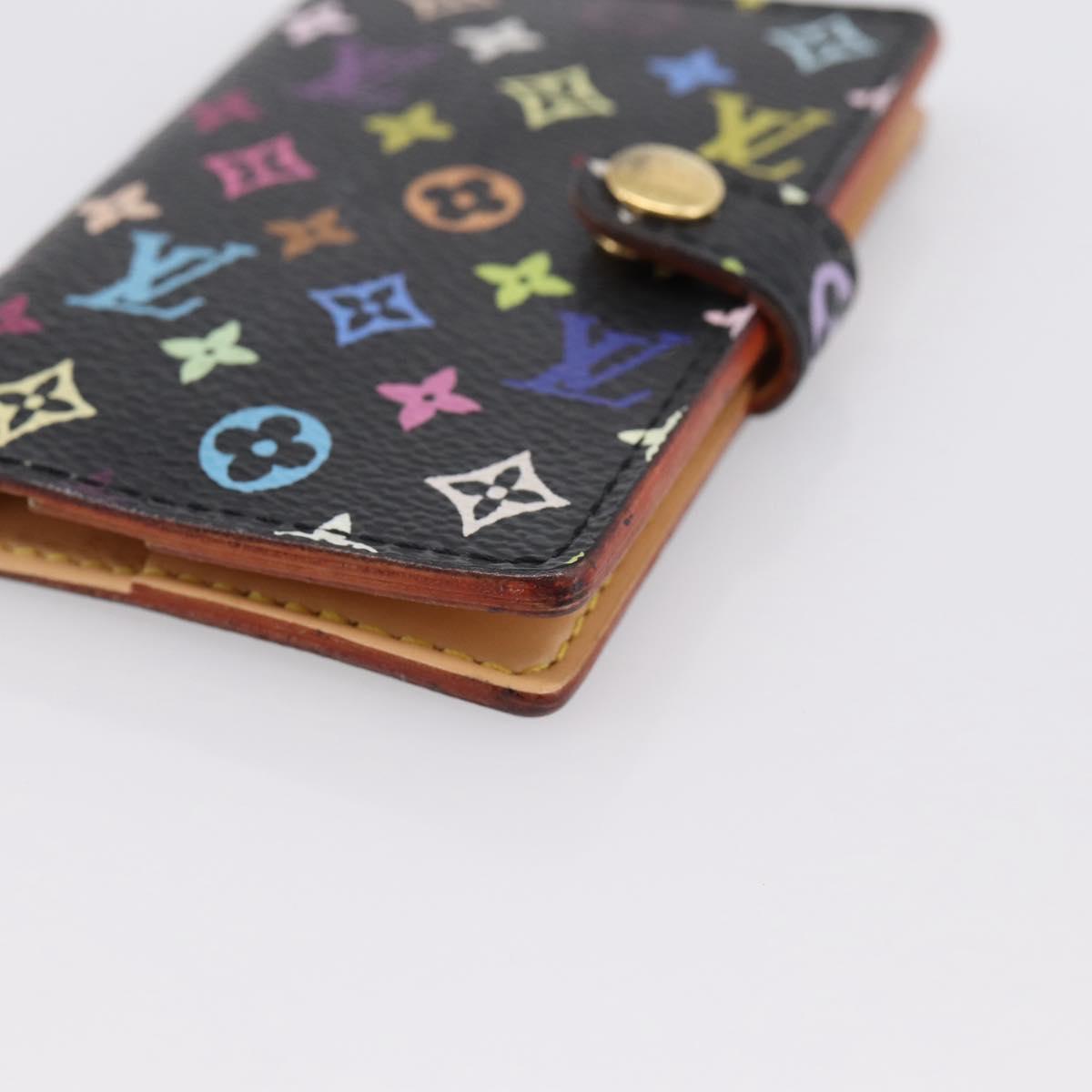 LOUIS VUITTON Multicolor Carnet de Val Mini Agenda Cover M92652 LV Auth 200105