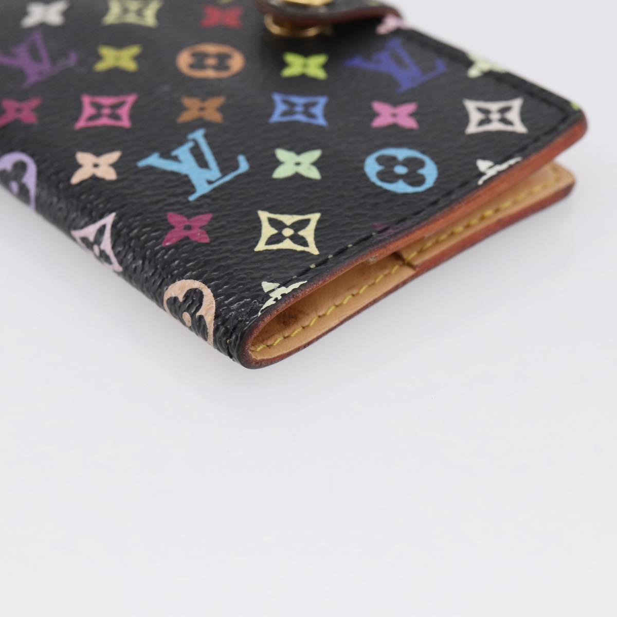 LOUIS VUITTON Multicolor Carnet de Val Mini Agenda Cover M92652 LV Auth 200105