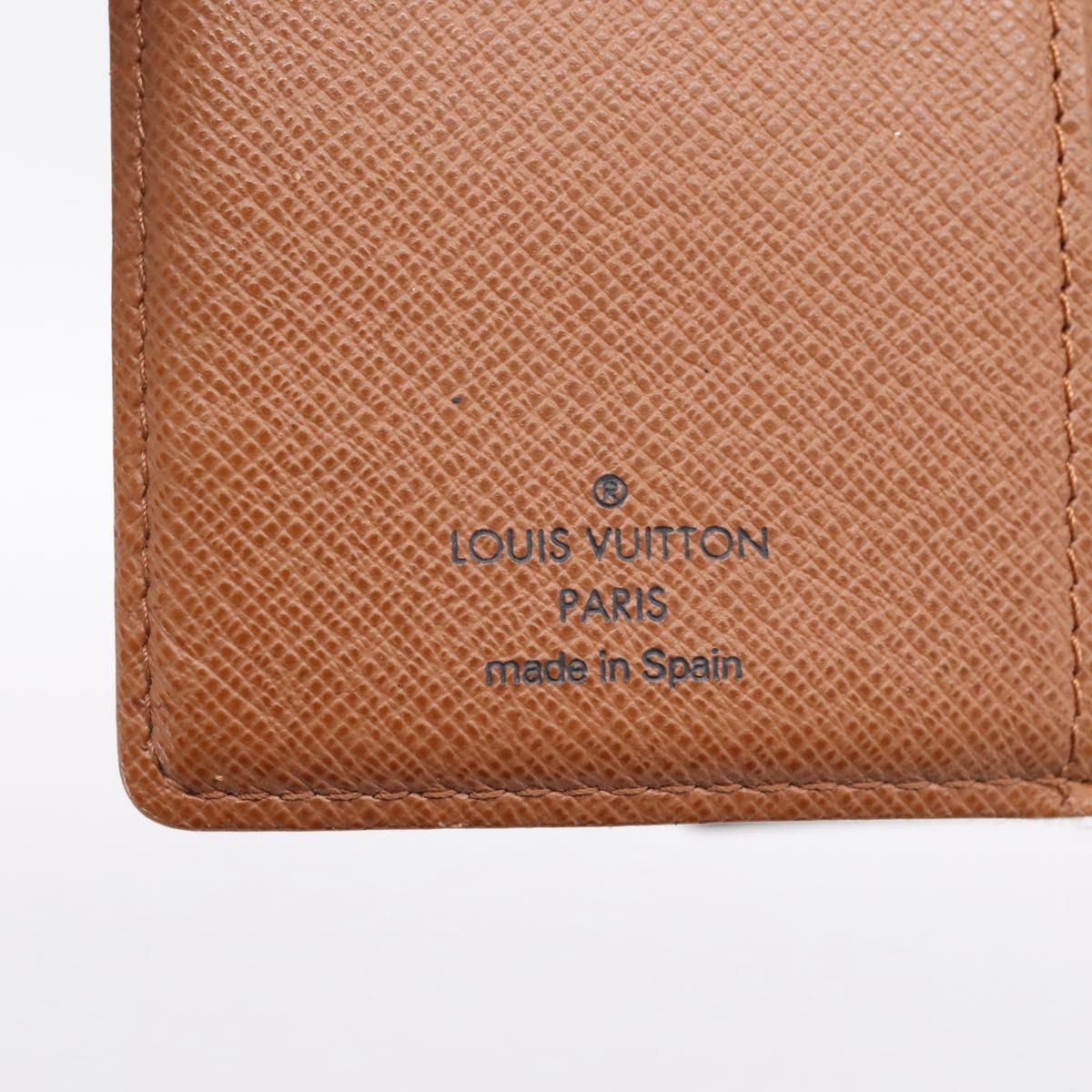 LOUIS VUITTON Monogram Agenda PM Day Planner Cover R20005 LV Auth 200110