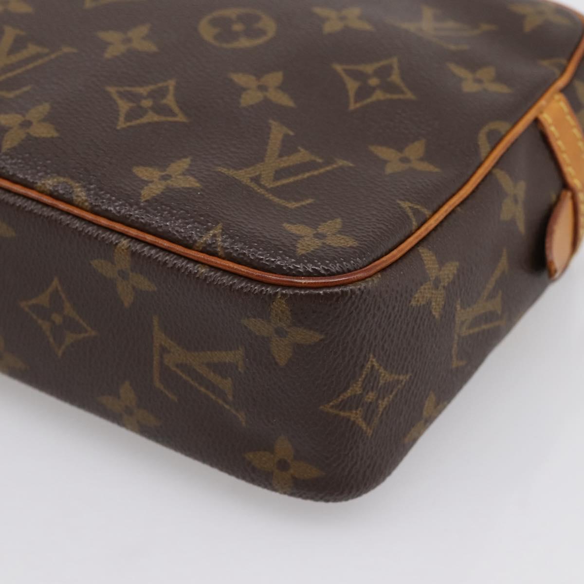 LOUIS VUITTON Monogram Compiegne 23 Clutch Bag M51847 LV Auth 200130