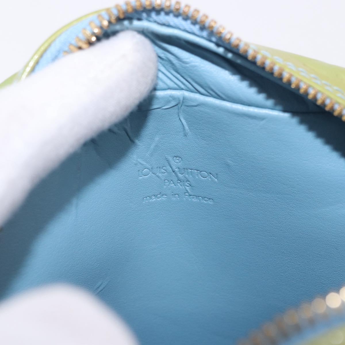LOUIS VUITTON Monogram Vernis Wooster Shoulder Bag Baby Blue LV Auth 200134