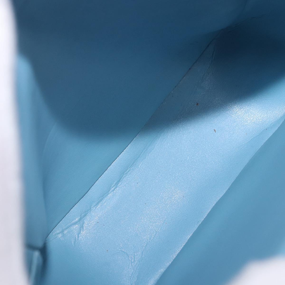 LOUIS VUITTON Monogram Vernis Wooster Shoulder Bag Baby Blue LV Auth 200134