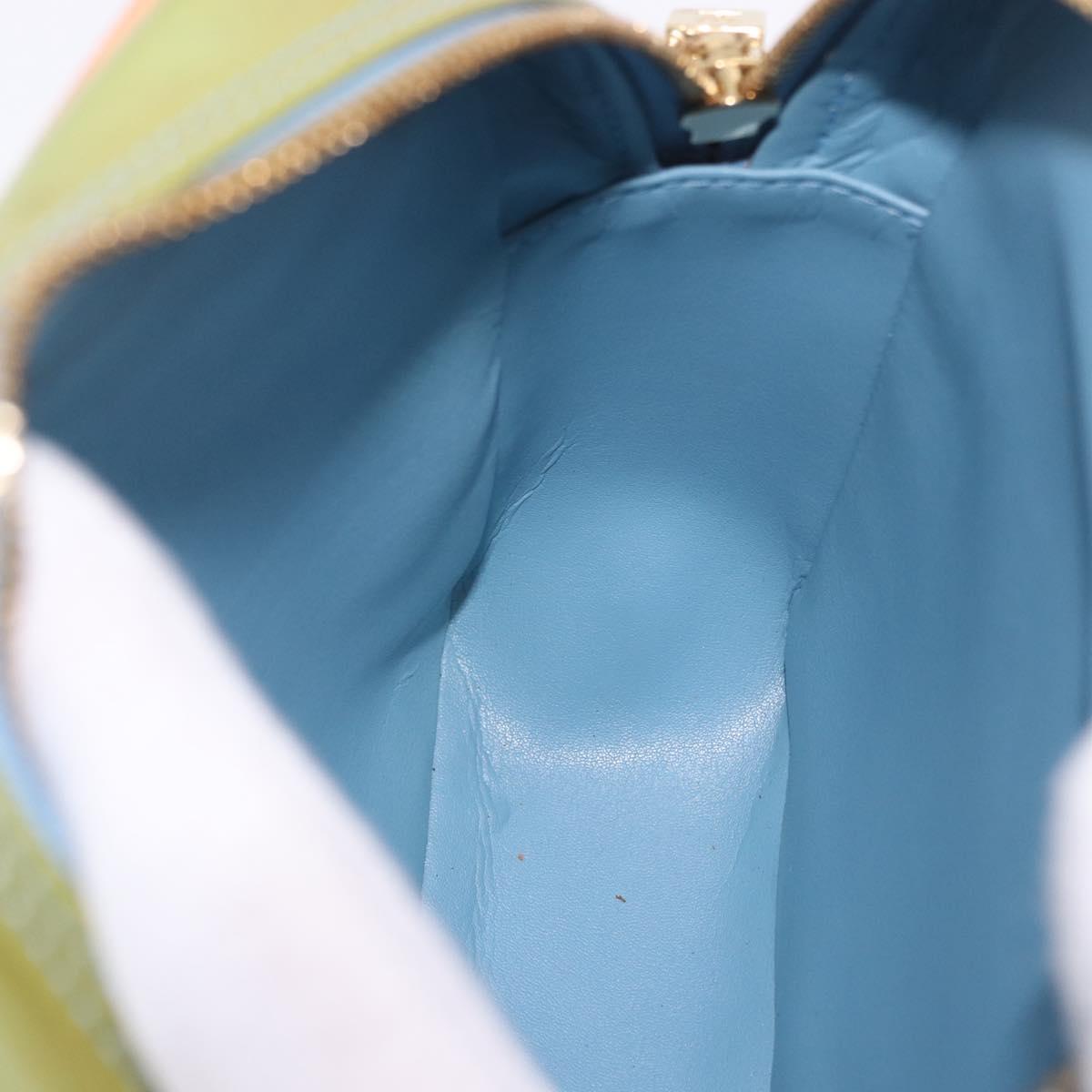 LOUIS VUITTON Monogram Vernis Wooster Shoulder Bag Baby Blue LV Auth 200134