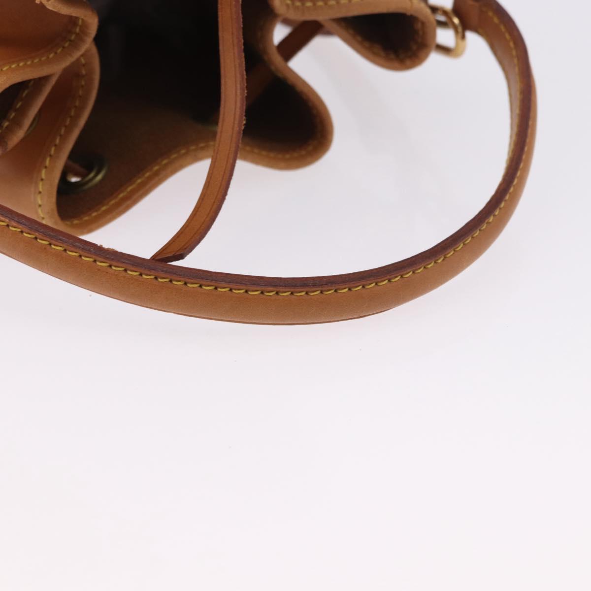 LOUIS VUITTON Nomad Mini Noe Hand Bag 2way Beige M43528 LV Auth 200136A