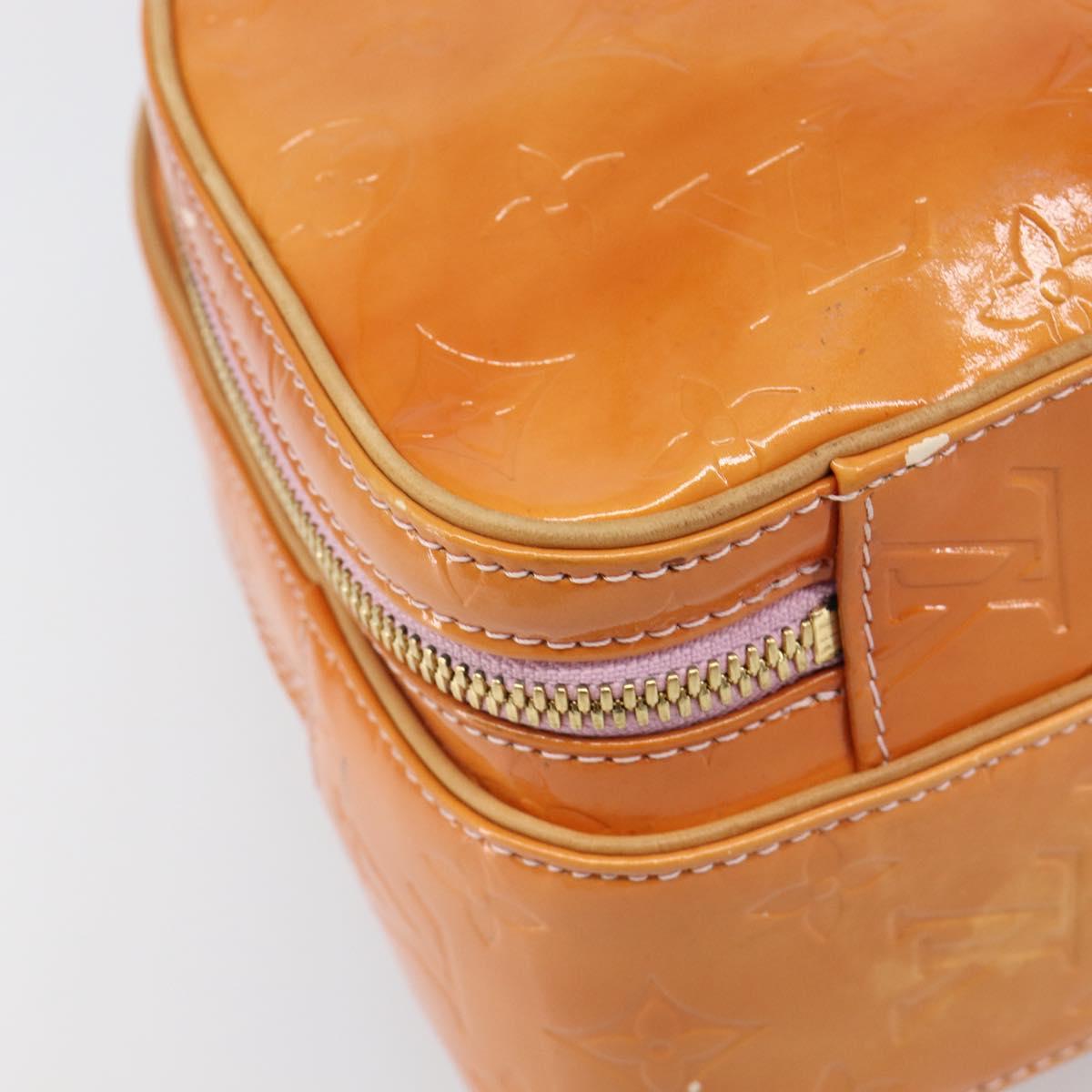 LOUIS VUITTON Monogram Vernis Marley Backpack Pink Rose M91039 LV Auth 200142
