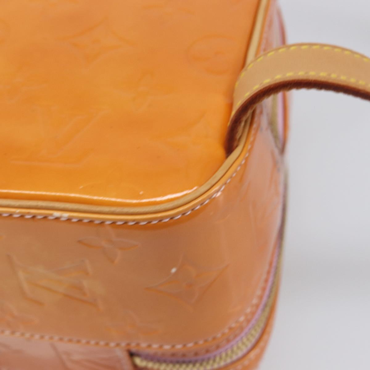 LOUIS VUITTON Monogram Vernis Marley Backpack Pink Rose M91039 LV Auth 200142