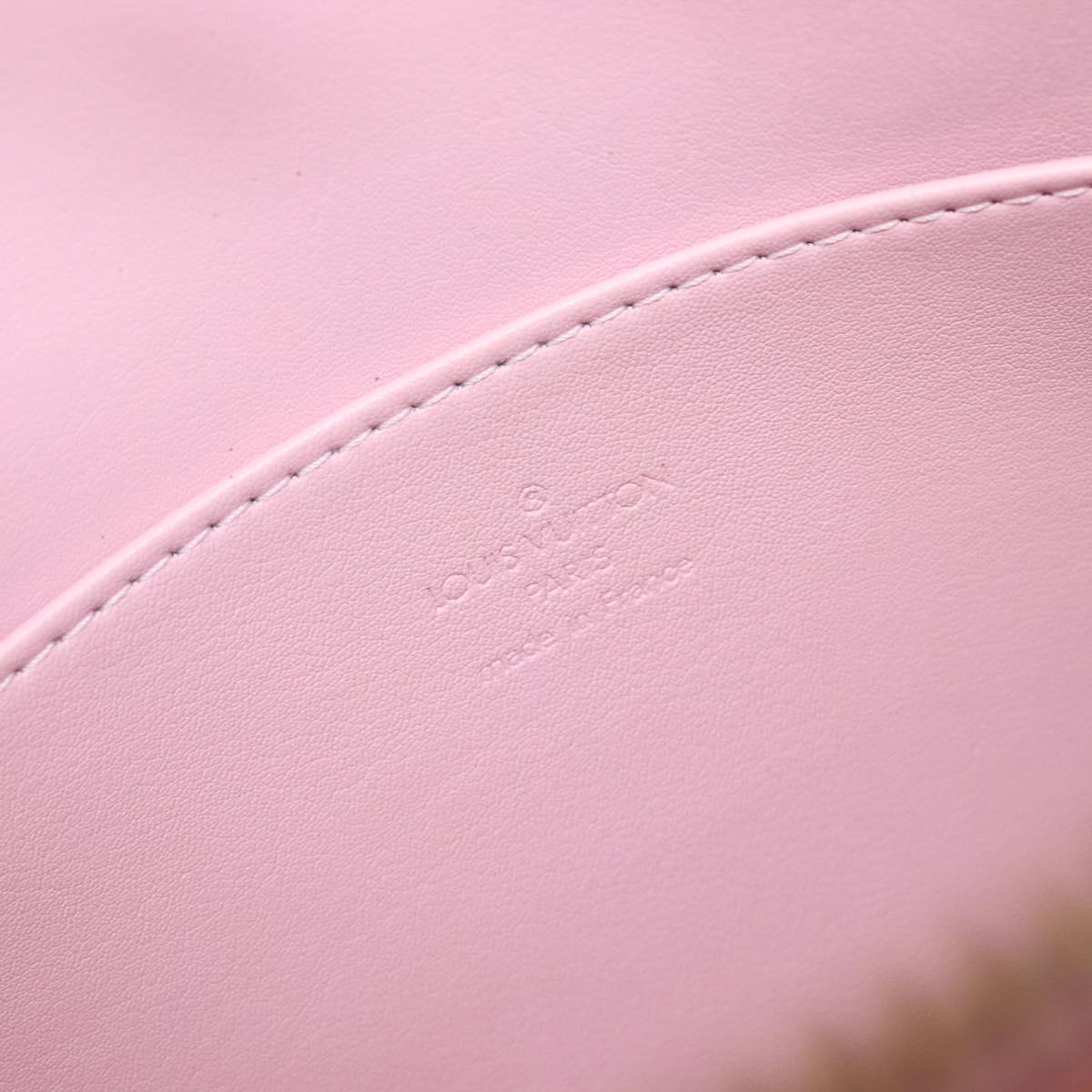 LOUIS VUITTON Monogram Vernis Marley Backpack Pink Rose M91039 LV Auth 200142