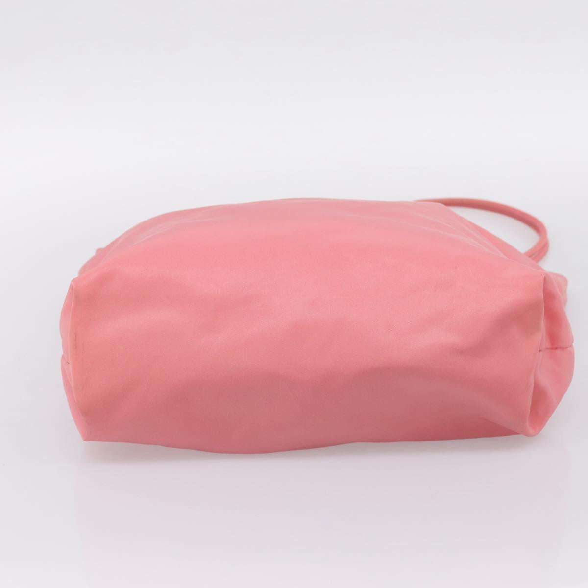 PRADA Tote Bag Nylon Pink Auth 200144