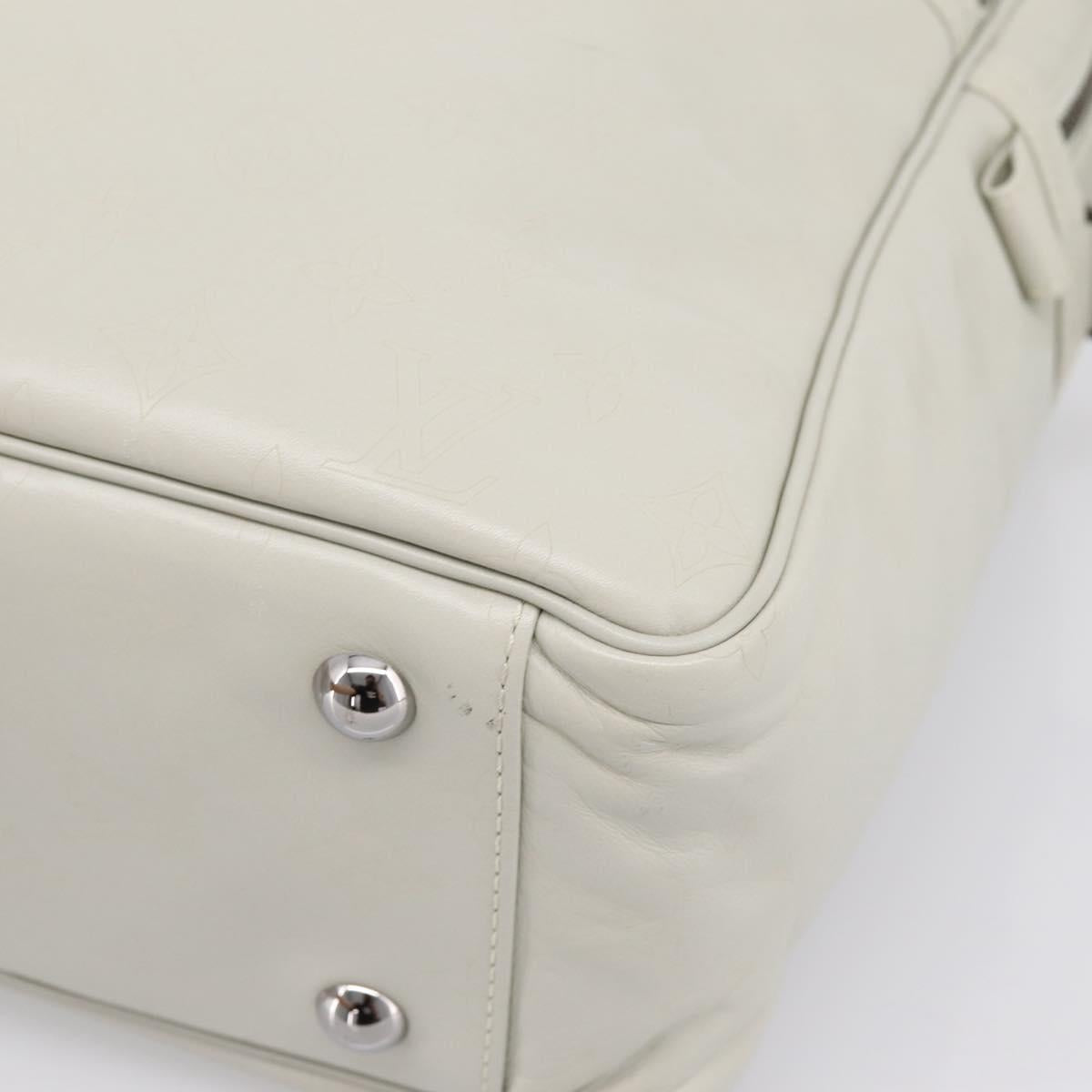 LOUIS VUITTON Monogram Diffir Clarkson Shoulder Bag White M92358 LV Auth 200148V